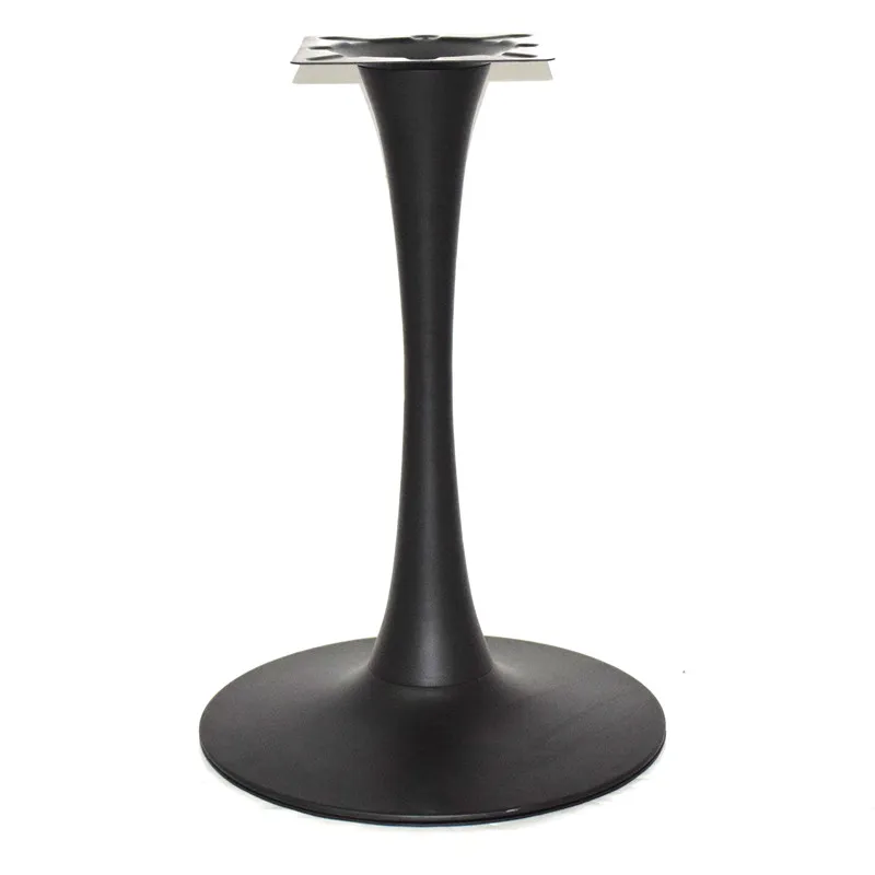 Tulip Table Base for Durable Iron Material and White Powder Coated