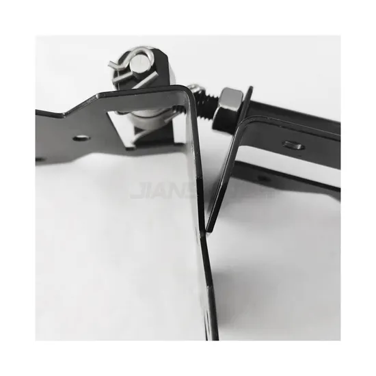 Black Garden Gate Hinges Use for Vinyl Fence Gate