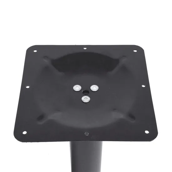 Wholesale Rectangular Double Legs Pedestal Table Leg and Inox Table Base