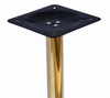 Chromed Furniture Dining Table Legs Stainless Steel Titanium Gold Round Table Base