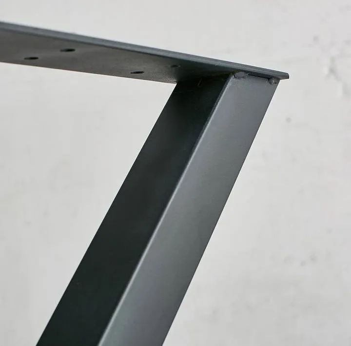 Customized Industrial Vintage Frames Metal X Shape Dining Restaurant Trestle Table Legs