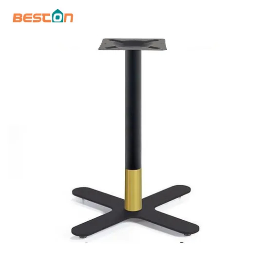 Metal Classical Black Design Iron Restaurant Dining Table Base Office Table Legs