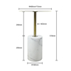 Manufacturer Luxury Marble Base Coffee Side Table Wholesale Modern End Table Guangdong