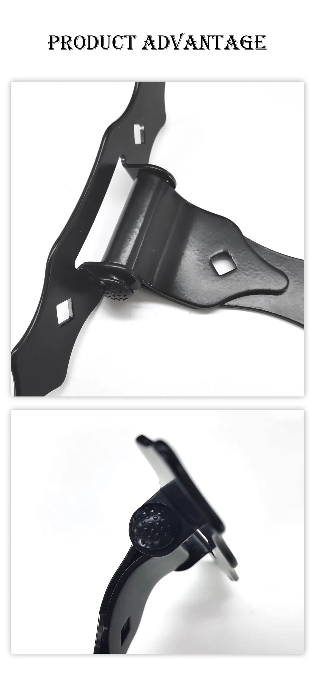T Type Hinge for Vinyl PVC Wood Fence Gate