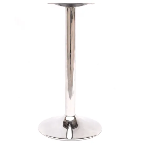 Iron Plating Table Base Sliver Dining Table Legs for Hotel Use