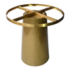Restaurant Table Gold Metal Stainless Steel Metal Table Base for Marble Top