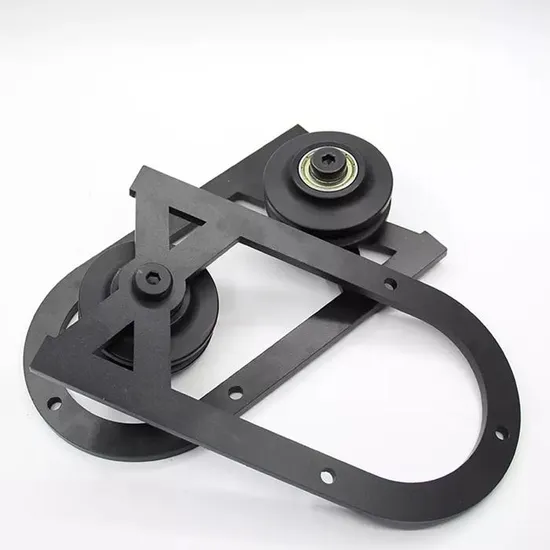 Stable Smoothly and Quietly Standard 6FT 6.6FT Sliding Barn Door Hardware