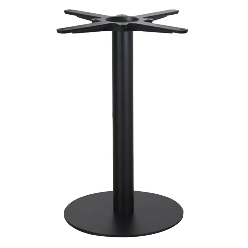 Factory Price of Black Powder Coated Iron Table Legs for Restaurant