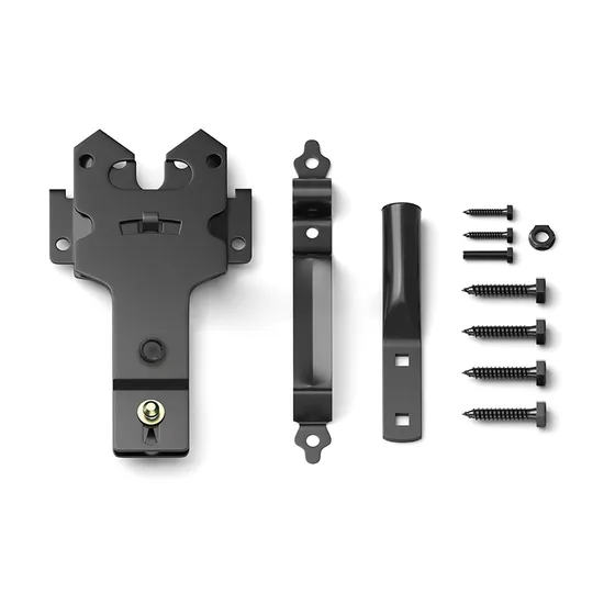 Gate Hinge Gate Latch Door Drop Rod Metal Black Wood Fence Hardware
