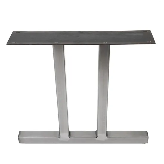 Cheap Price Steel Metal T Shape Stainless Steel Dining Table Legs