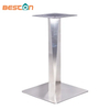 Heavy Duty Square Marble Glass Industrial Furniture Base Restaurant Table Base