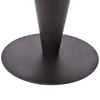 Furniture Black Powder Coated Iron Tulip Table Base for Marble Tops