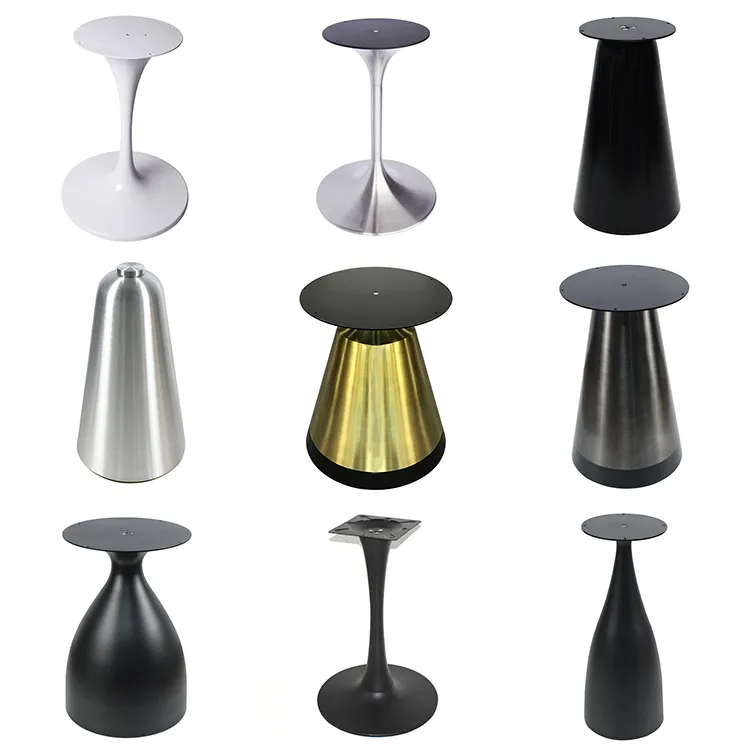 Tulip Table Base /Stand 316#Stainless Steel Scratch Resistant Metal Table Base