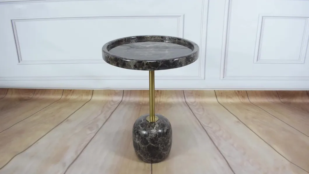 Wholesale Custom Home Furniture Nordic Small Coffee Table Marble Top Side Table