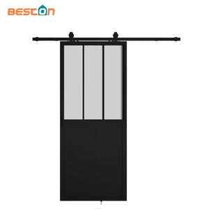 Barn Door with Glass Bedroom Room Sliding Design Barn Doors Modern House