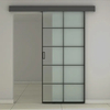 Metal Glass Carbon Steel Sliding Glass Doors with Hardware