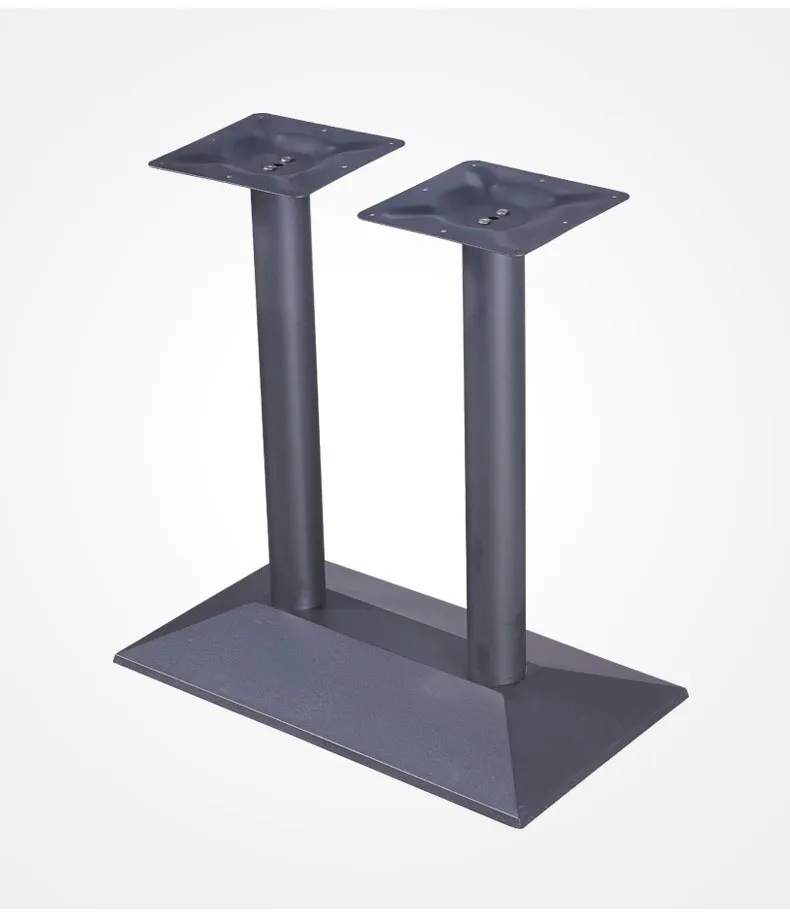 Round Marble Glass Furniture Restaurant Steel Metal Table Base