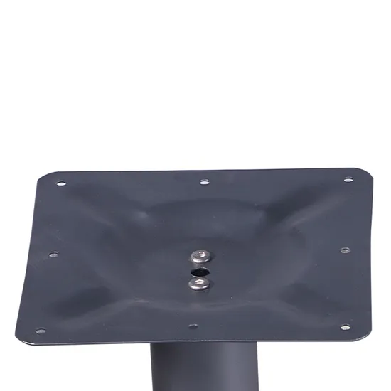 Round Marble Glass Furniture Restaurant Steel Metal Table Base