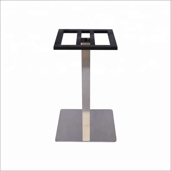Furniture Accessories Stainless Steel Dining Table Base Modern for Glass