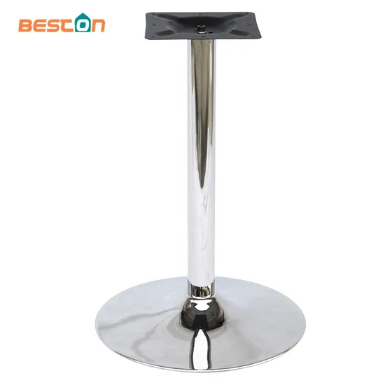 Polished Stainless Steel Table Legs 304# Grade Ss Dining Table Base