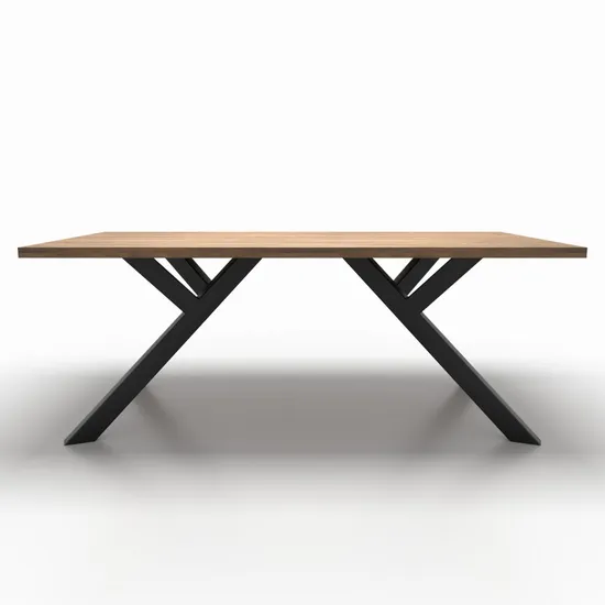 MID Century Farmhouse Y Base Metal for Wood Furniture Steel Table Legs