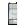 Modern Steel Frame Door, Heavy 3/8