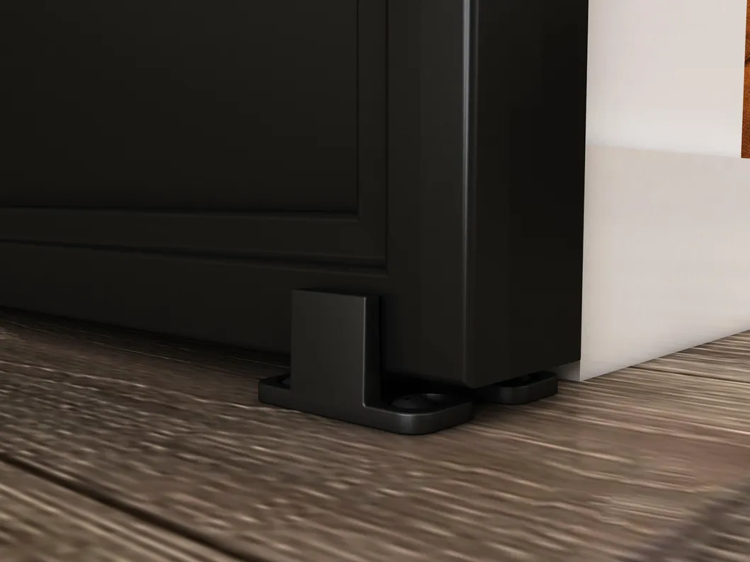 Interior Steel Frame Glass Door with Kickplate, Interior Sliding Door System