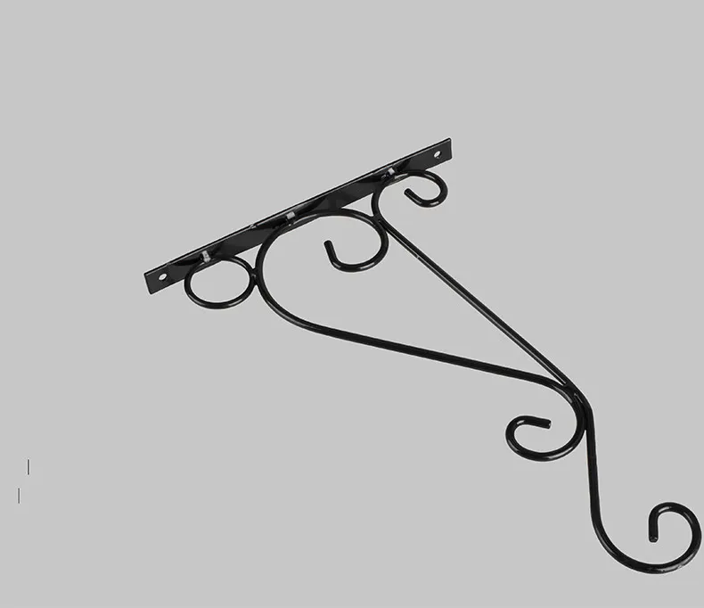 Garden Heavy Duty Metal Brackets Hanging Plants Bracket Hook for Bird Feeders