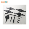 Fence Hardware SS304 PVC/Wooden Gate Hinge and Latch for Garden Courtyard Door