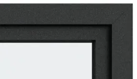 Loft Style 4 Lites Black Steel Frame Glass Door for Sliding Opening