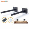 Metal Solid Steel Supports Wall Mounted Blind Hidden Invisible Floating Shelf Brackets