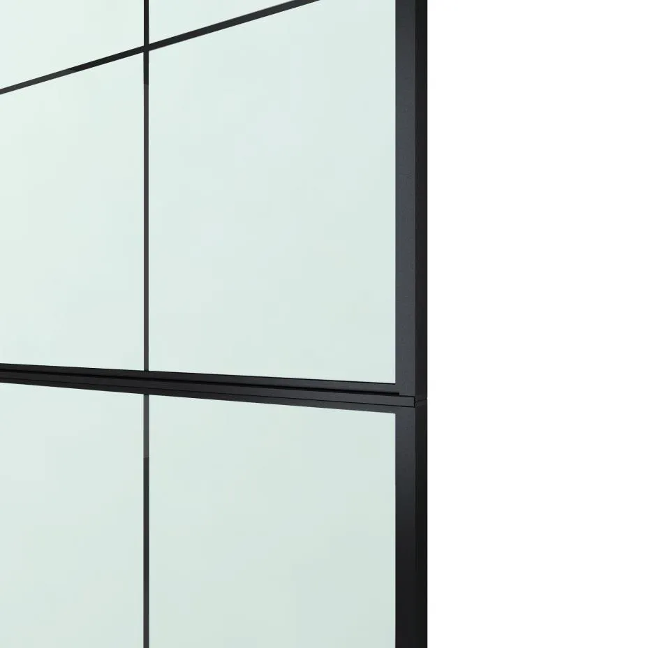 Barn Door Hardware Track Set French Glass Doors with Softclose Mechanism