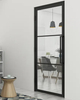 French Style Steel Frame Glass Swing Sliding Door
