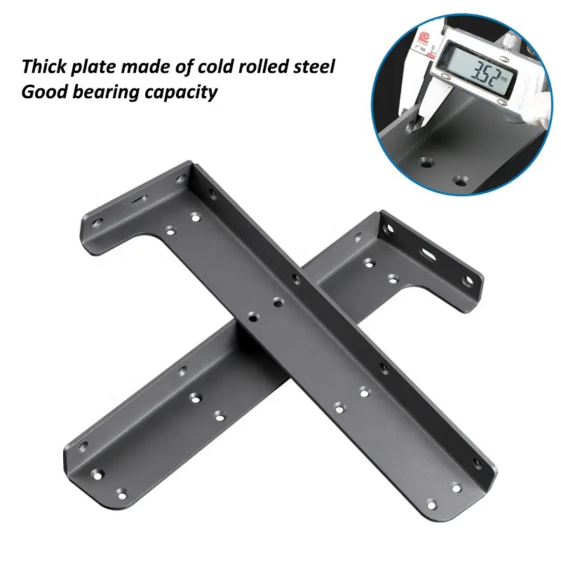 Heavy Duty Suspension Floating Support Cabinet Hanging Fixed Shelving Bracket