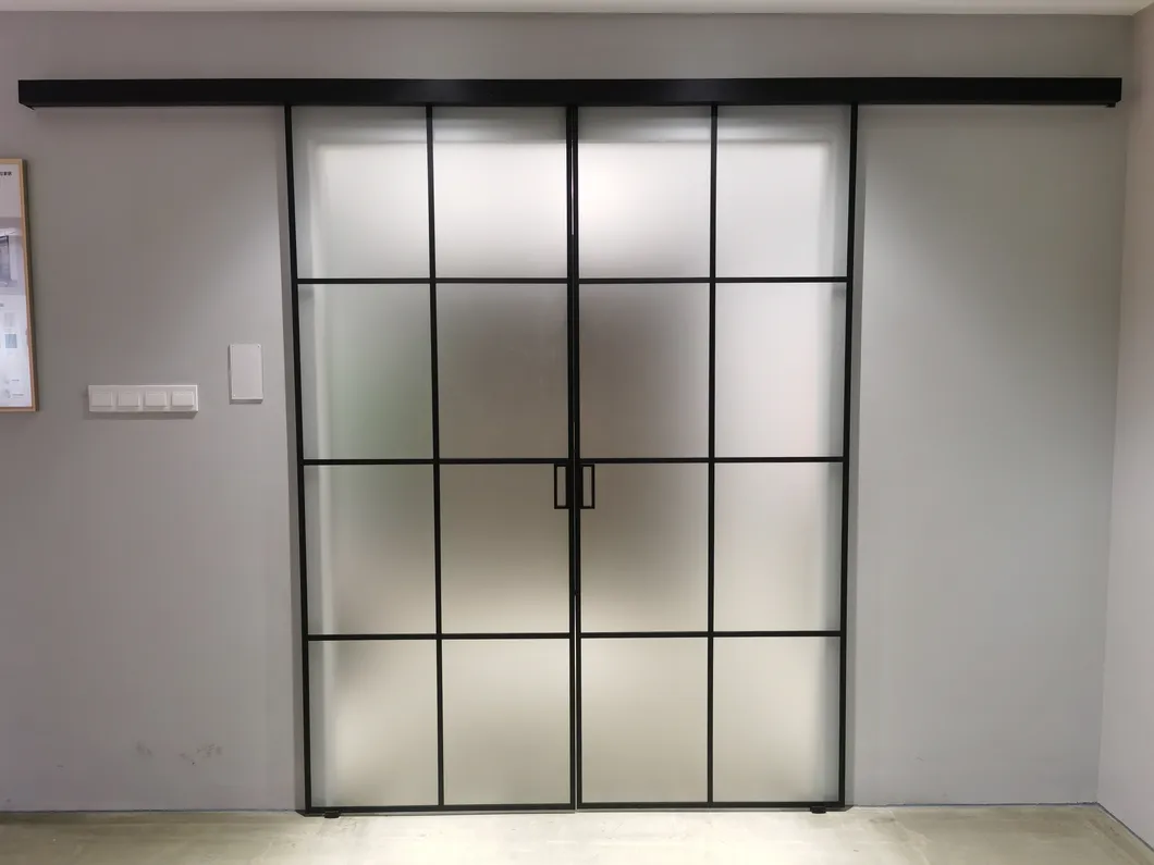 Aluminum Sliding Barn Door with Hardware Kit