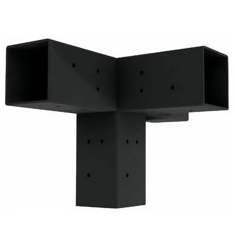 Elevated Wood Stand Kit Outdoor Garden Steel Pergola Brackets Pergola Kits