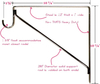 Closet Shelf Bracket & Rod Brackets Black Closet Pole Shelves Brackets