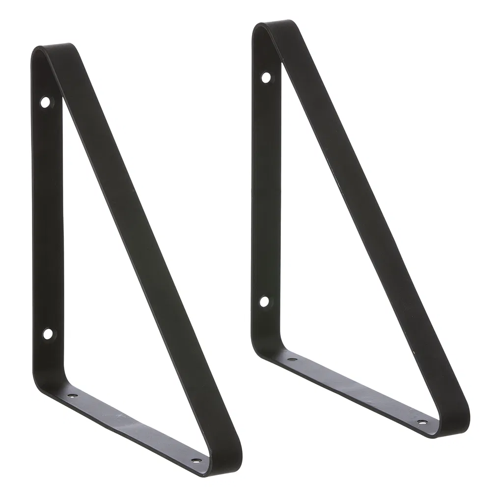Shelf Brackets Rustic Black Shelf Bracket Iron Shelf Bracket
