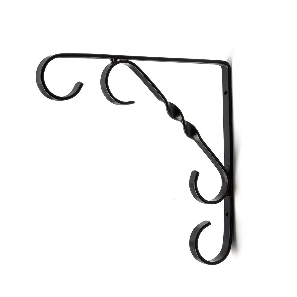 Metal Triangle Shelf Brackets Wall Fixed Load Bearing Shelf Support Brackets