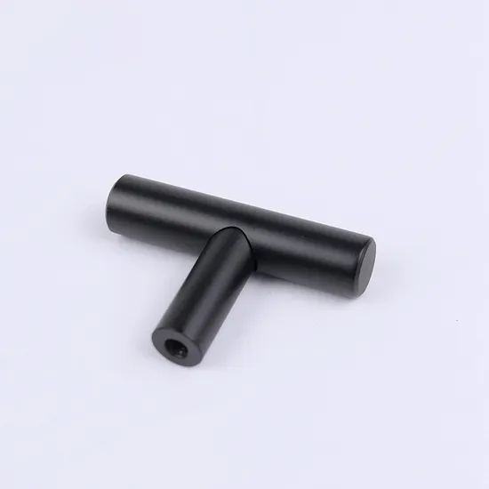 Brushed Nickel Silver Solid Steel Cabinet Handle