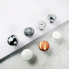 Closet Wardrobe Kitchen Pull Drawer Knob Zinc Round Cupboard Gold Cabinet Knob
