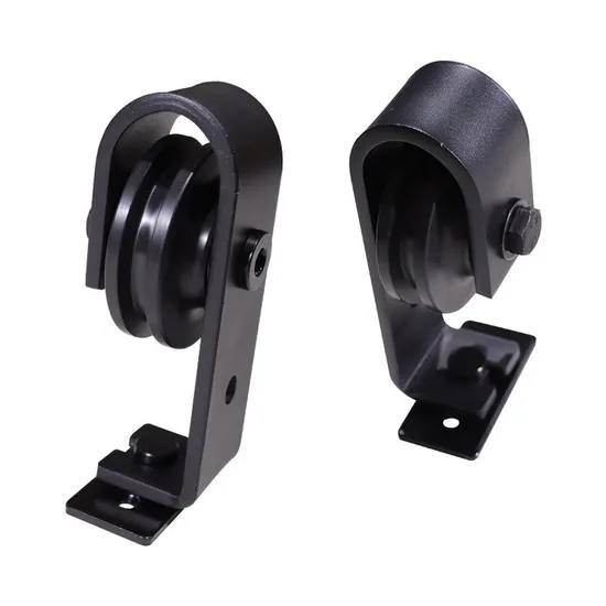 Customizable Design Black Sliding Barn Door Hardware Kit for Sliding Door