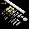Bi-Fold Sliding Barn Door Hardware Kits Panel Closet, Wardrobe, Cupboard Fittings