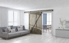 Stainless Steel 304 Wood Chrome Sliding Barn Door Hardware