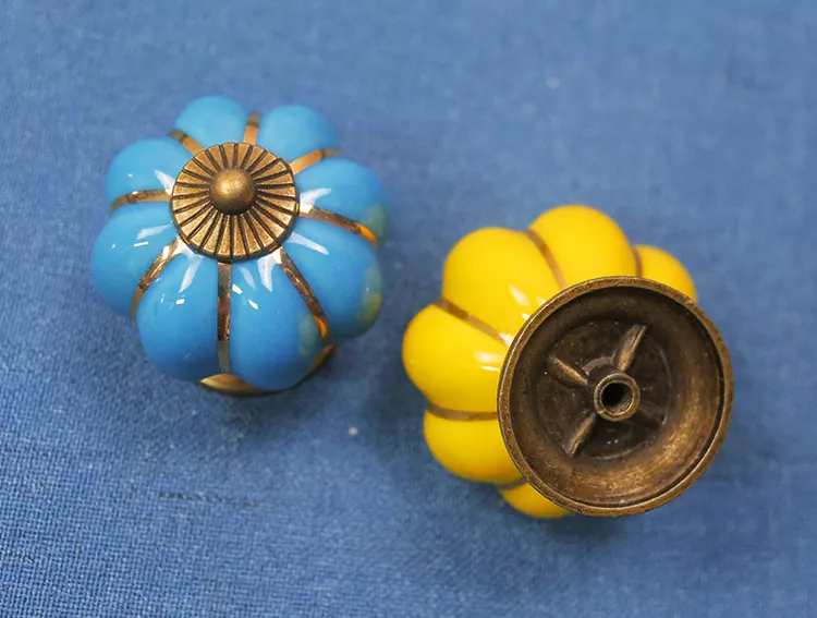 Drawer Wardrobe Cupboard Round Cabinet Ceramic Cabinet Knob