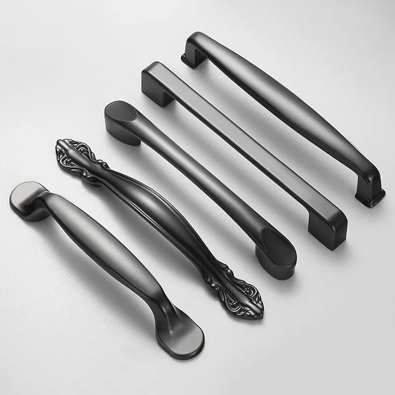 Metal Wardrobe Cupboard Drawer Pull Handle Cabinet Zinc Alloy Handle