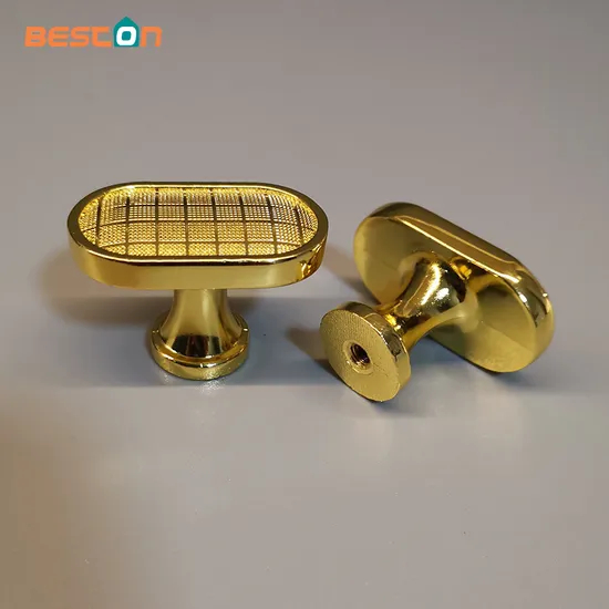 Single-Hole Zinc Alloy Handle Cabinet Door Drawer Handle