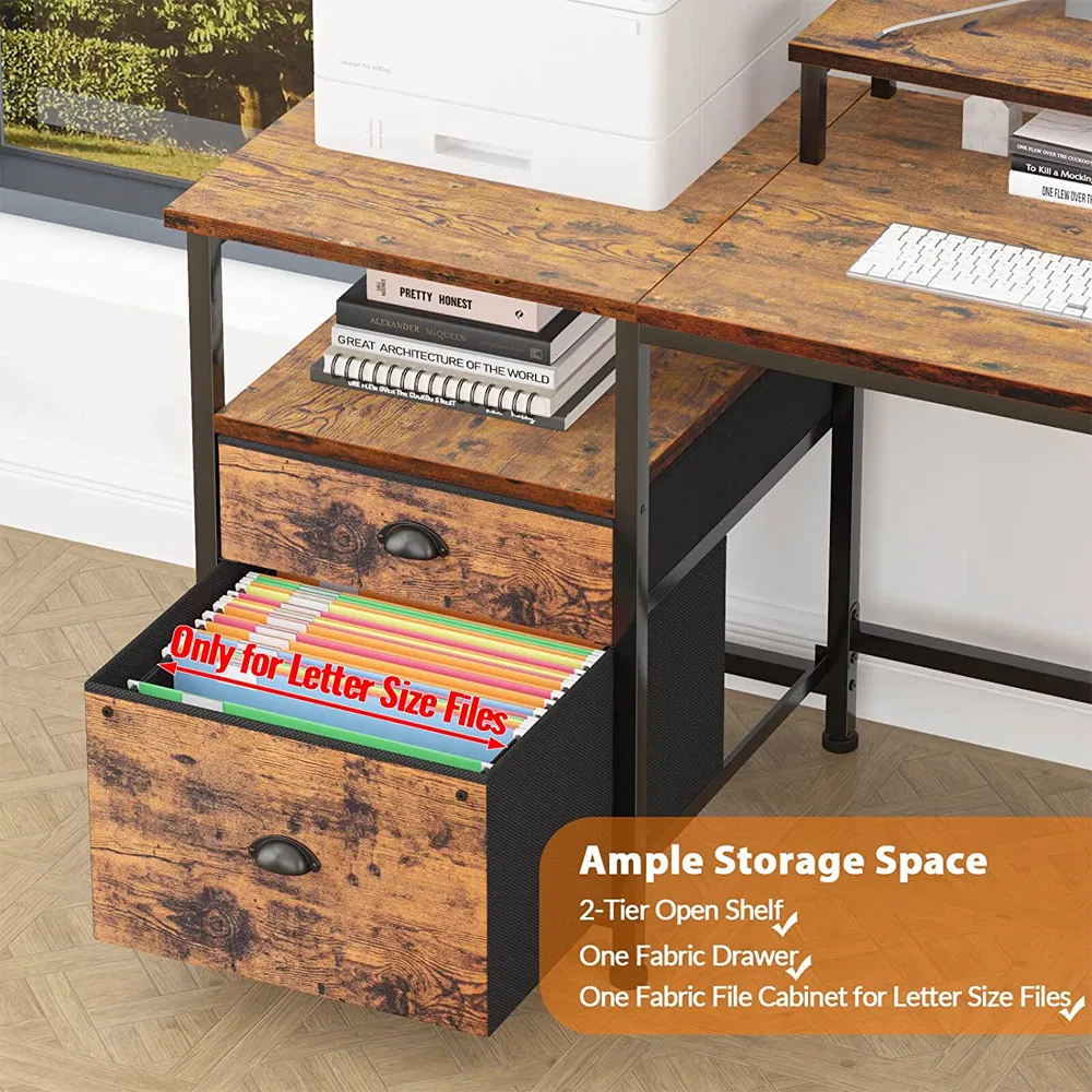 Smart Minimalist Living Room Cabinet L Shaped Gaming Desk Computer Corner Desk