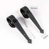 Steel Sliding Wholesale Barn Door Hardware System Concealed Sliding Door Hardware