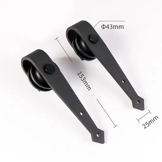 Steel Sliding Wholesale Barn Door Hardware System Concealed Sliding Door Hardware
